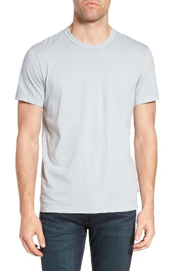 Men's James Perse Crewneck Jersey T-shirt - Blue