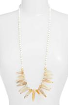 Women's Love's Affect Marley Semiprecious Stone Spike Necklace