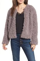 Women's Somedays Lovin Unspoken Faux Shearling Jacket - Purple