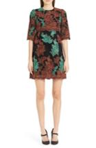 Women's Dolce & Gabbana Lace Minidress - Burgundy