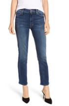 Women's Mother The Dazzler Ankle Straight Leg Jeans