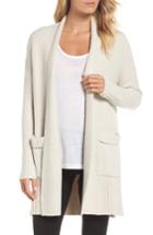 Women's Barefoot Dreams Cozychic(tm) Lite Long Weekend Cardigan - Beige