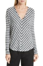 Women's Cece Tiered Sleeve Floral Top, Size - Coral