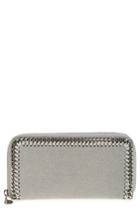 Women's Stella Mccartney Falabella Faux Leather Wallet - Grey