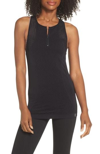 Women's Climawear Jasper Quarter Zip Singlet - Black