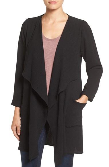 Women's Bobeau Drape Front Jacket