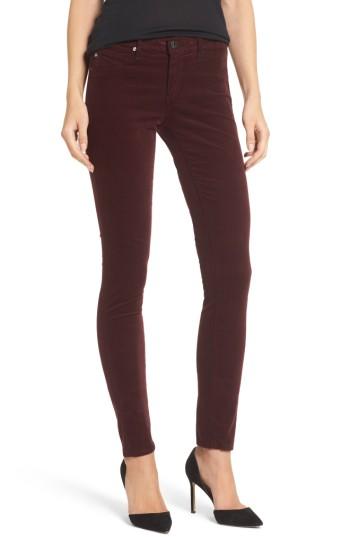 Women's Ag Stretch Corduroy Pants - Pink