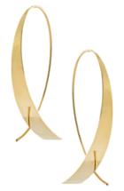 Women's Lana Jewelry Small Glam Upside Down Hoop Earrings