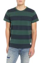 Men's Levi's Stripe T-shirt, Size - Green