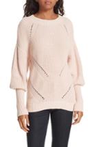 Women's Joie Landyn Blouson Sleeve Sweater - Pink