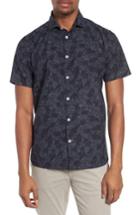 Men's Devereux Cabana Print Sport Shirt - Blue