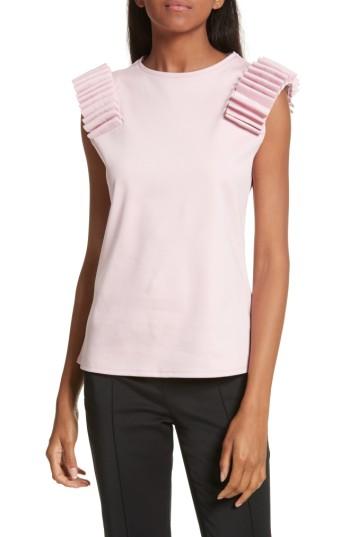 Women's Ted Baker London Isana Sculpted Shoulder Top