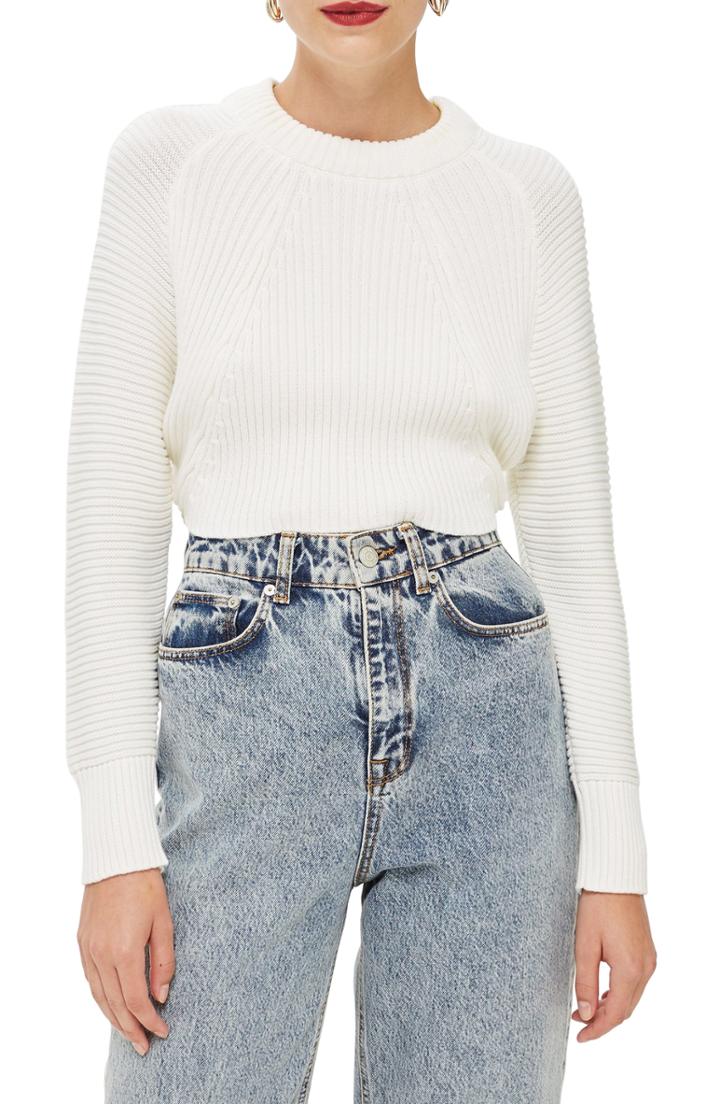 Women's Topshop Super Crop Sweater