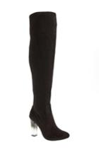 Women's Nina Icelyn Over The Knee Stretch Boot M - Black