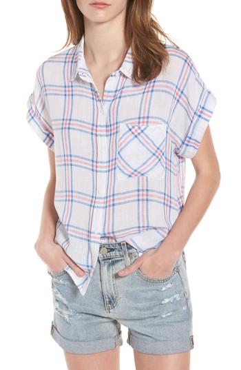 Women's Rails Whitney Plaid Shirt, Size - White