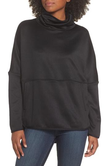 Women's The North Face Cozy Slacker Poncho Top /small - Green