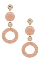 Women's Ettika Lucite Ring Drop Earrings