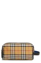 Burberry Vintage Check Dopp Kit - Beige