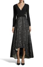 Women's Xscape Brocade High/low Ballgown