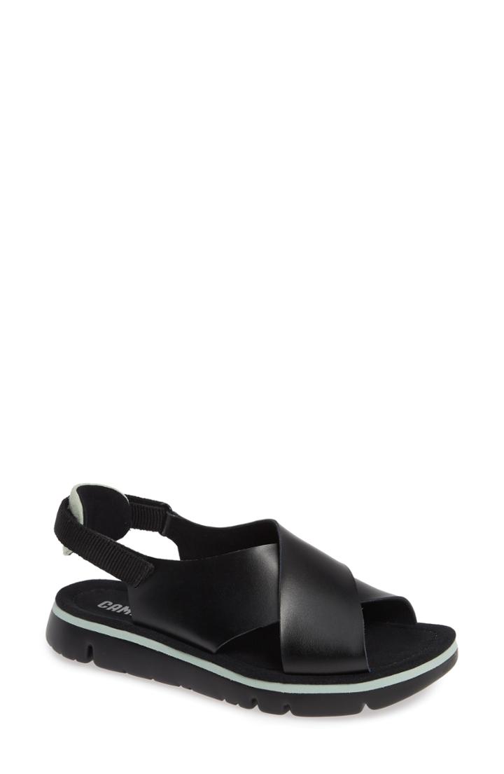 Women's Camper Oruga Slingback Sandal Us / 38eu - Black