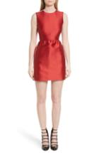 Women's Red Valentino Stripe Twill Fit & Flare Dress Us / 38 It - Red