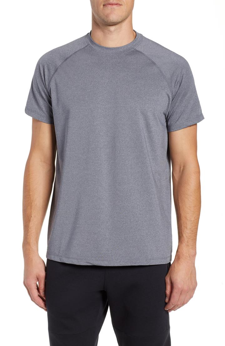 Men's Bugatchi Raglan T-shirt, Size - Black