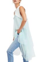 Women's Free People All The Way Up Tank - Blue