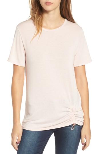 Women's Socialite Cinch Hem Tee - Pink