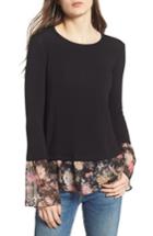 Women's Bailey 44 Love Story Layered Look Sweater - Black