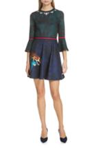 Women's Ted Baker London Emileen Floral Minidress - Blue