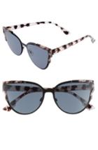 Women's Bp. Cat Eye Sunglasses - Black/ Smoke