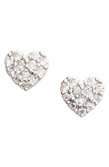 Women's Estella Bartlett Shine Bright Heart Stud Earrings