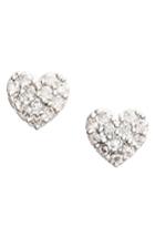 Women's Estella Bartlett Shine Bright Heart Stud Earrings