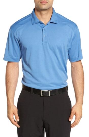 Men's Cutter & Buck 'genre' Drytec Moisture Wicking Polo Xlt - Blue (online Only)