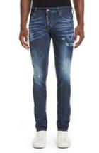 Men's Dsquared2 Paint Splatter Slim Jeans