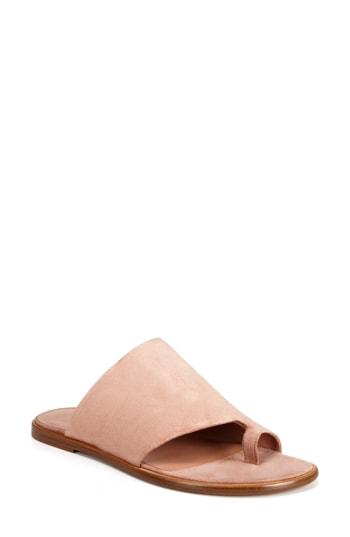 Women's Vince Edris Toe Loop Sandal M - Pink