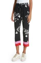 Women's Joie Ceylon Silk Drawstring Pants, Size - Black