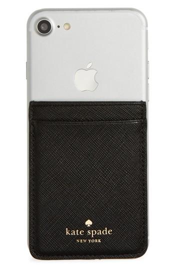 Kate Spade New York Iphone 7/8/x Sticker Pocket - Black
