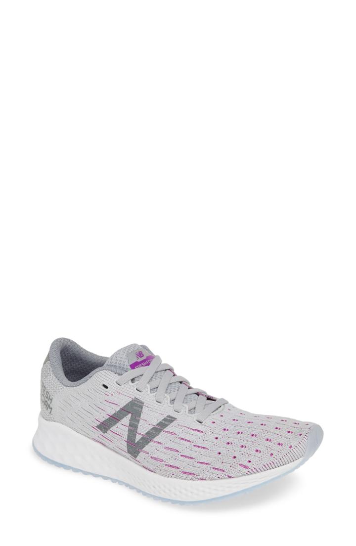 Women's New Balance Fresh Foam Zante Pursuit Running Shoe B - Grey