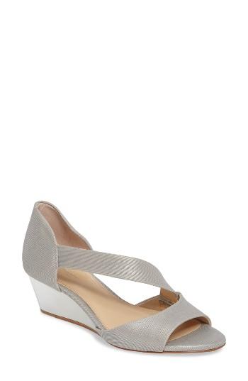 Women's Imagine By Vince Camuto Jefre Wedgee Sandal M - Metallic