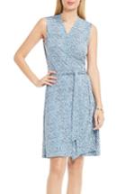 Women's Vince Camuto Delicate Pebbles Wrap Dress - Blue