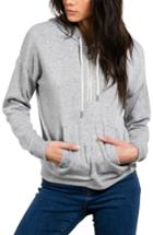 Women's Volcom Lost Cause Pullover Hoodie - Grey