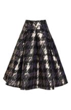 Women's Eliza J Metallic Jacquard Midi Skirt