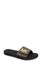 Women's Michael Michael Kors Mk Logo Slide Sandal