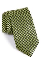 Men's Nordstrom Men's Shop Eternal Neat Silk Tie, Size - Green