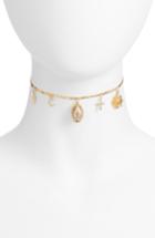 Women's Five And Two Alejandra Charm Choker Necklace