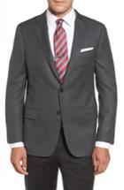 Men's Hickey Freeman Beacon Classic B Fit Wool Blazer R - Grey