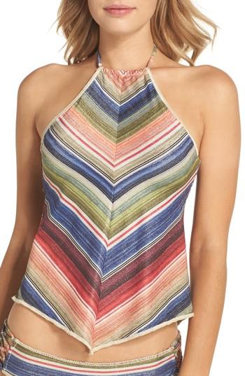 Women's Becca West Village Halter Tankini Top