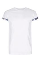 Men's Topman Floral Roller T-shirt, Size - White