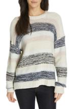 Women's Joie Marelda Stripe Oversize Sweater, Size - White